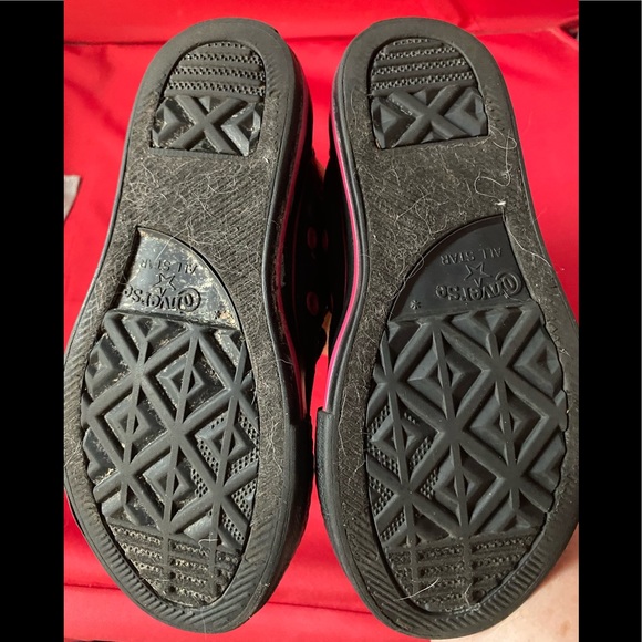 Converse slip on high tops little girls Sz 12 - Picture 5 of 5